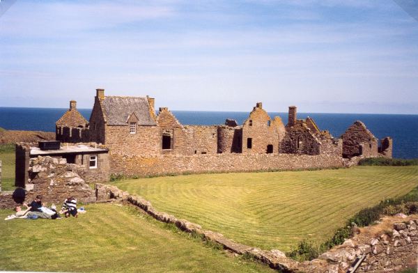 Innenhof von Dunnottar